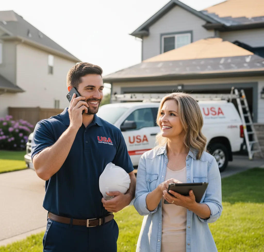 USA Roof Repair Experts customer support in Pleasant Lake