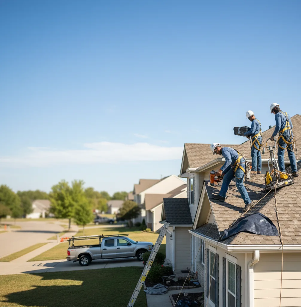 Roof Leak Repair in Pleasant Lake, MI